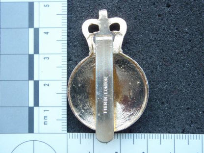 7th Queens Own Hussars Anodised Cap Badge
