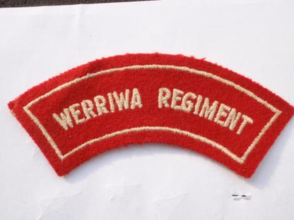 Gradia Militaria -  Australian Werriwa Regiment Title