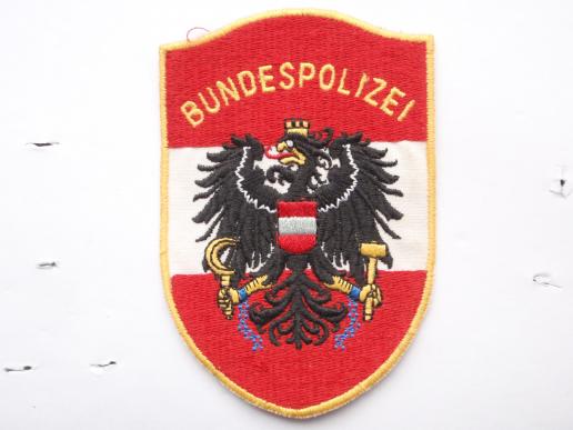 Gradia Militaria -  Austrian 'Bundespolizei' Sleeve Patch