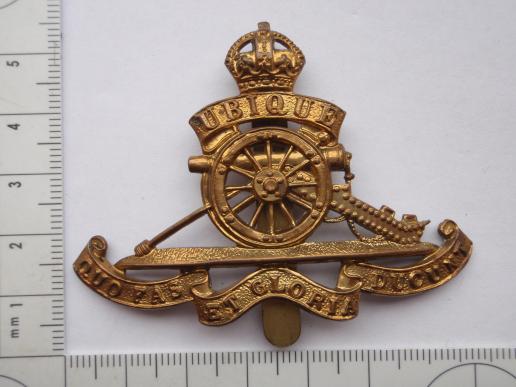 Gradia Militaria -  WW1/2 Royal Artillery Cap Badge