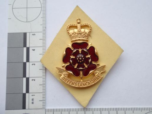 Gradia Militaria -  Queens Lancashire Regt Cap Badge
