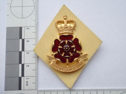 Gradia Militaria -  Queens Lancashire Regt Cap Badge