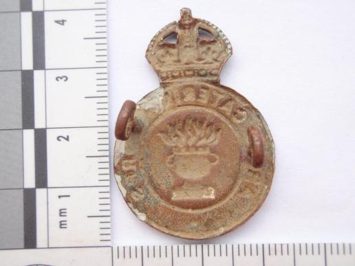 WW2 Economy Brass Army Catering Corps Cap Badge