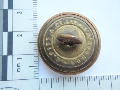 Welsh Guards Officers Gilt Button