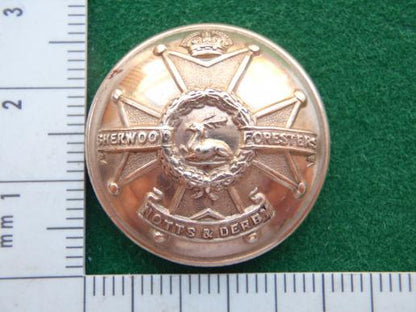 Gradia Militaria -  The Sherwood Foresters (NOTTS  & DERBY REGT) button