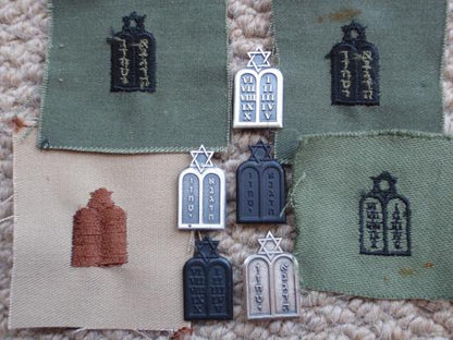 Gradia Militaria -  U.S Army Jewish Chaplains insignia set