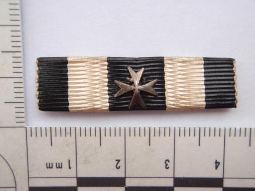 Gradia Militaria -  Post 1898 service medal ribbon of the order of st john