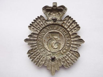 QVC 3rd Lanark R.V.C Shako Plate