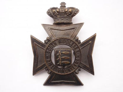 Gradia Militaria -  2nd South Middlesex Rifle Volunteers Shako Plate