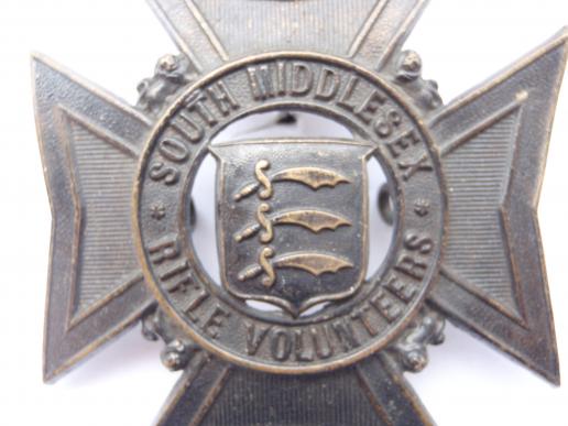 2nd South Middlesex Rifle Volunteers Shako Plate