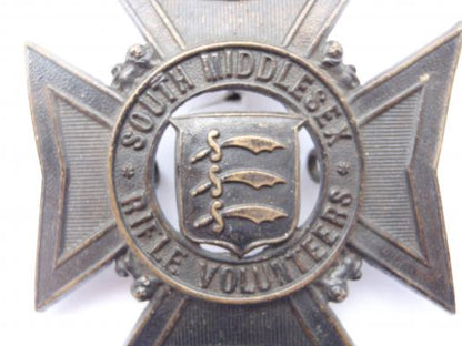 2nd South Middlesex Rifle Volunteers Shako Plate