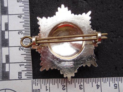 Anodised Coldstream Guards  Cap Badge