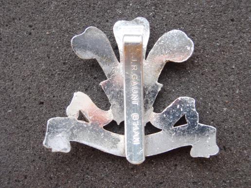 The Royal Hussars Anodised Cap Badge