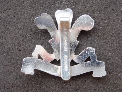 The Royal Hussars Anodised Cap Badge