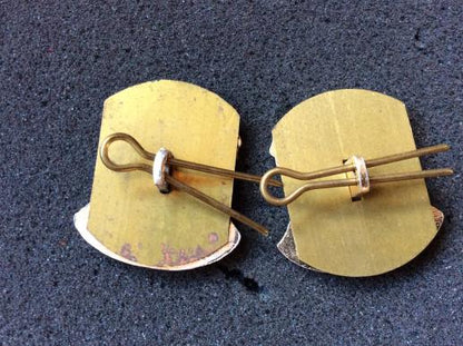 Devon & Dorset Regt anodised collars