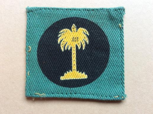 Gradia Militaria -  W.W2 Nigeria District Printed formation sign