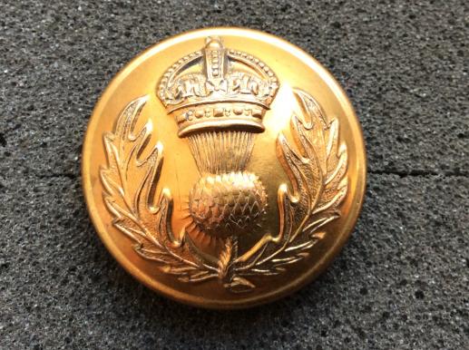 Gradia Militaria -  The Royal Scots Fusiliers post 1902 Button