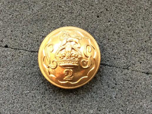 Gradia Militaria -  Post 1902 2nd Life Guards Button