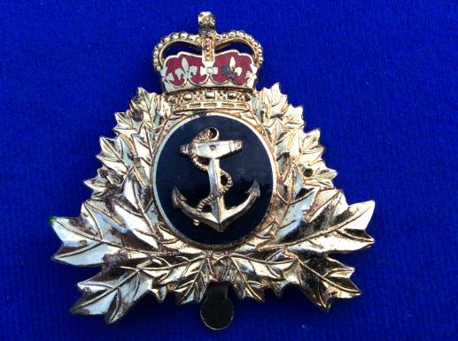 Gradia Militaria -  Canadian Naval Officers Cap badge