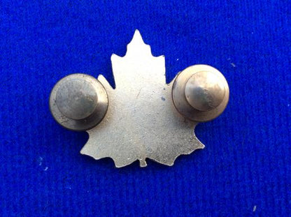 Canadian Naval Officers Collar badge