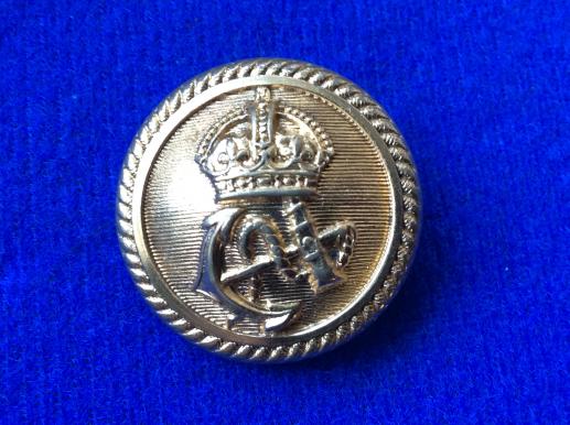 Gradia Militaria -  Post 1902 South African Navy Officers Gilt Button
