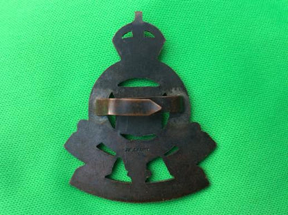 WW2 Royal Canadian Ordnance Corps OSD Cap Badge