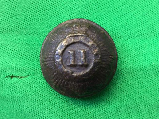 Gradia Militaria -  11th Regiment Of Foot excavated Button