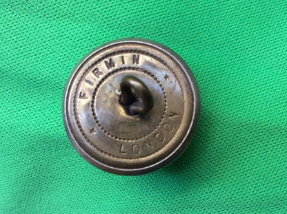 Palestine Police Silver Plated Button