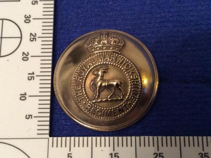 Gradia Militaria -  The Royal Warwickshire Regiment Officers Button