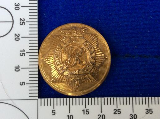 Gradia Militaria -  QVC Medical Staff Officers Gilt Button
