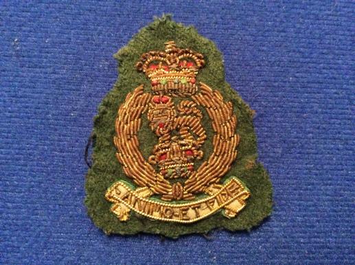 Gradia Militaria -  Adjutant Generals Corps Officers Bullion Beret Badge