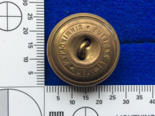 5th Royal Inniskilling Dragoon Guards Brass Button