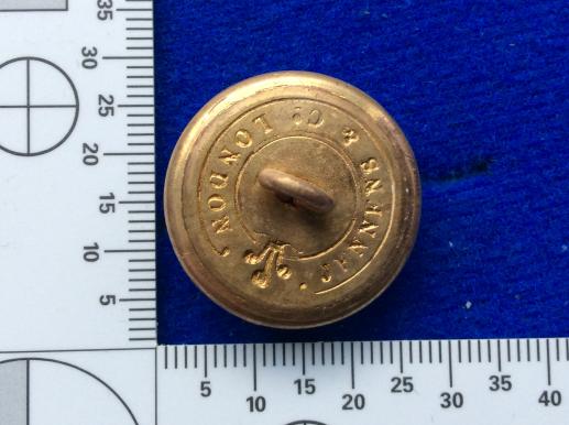 Post 1881 South Wales Borderers Officers Gilt Button