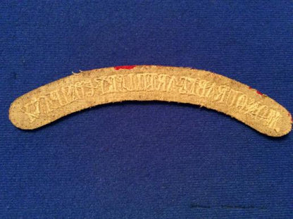 WW2 HONOURABLE ARTILLERY COMPANY title