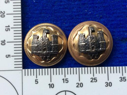 Gradia Militaria -  The Inniskillings ( 6th Dragoon‚Äôs) 1855-1922 Buttons