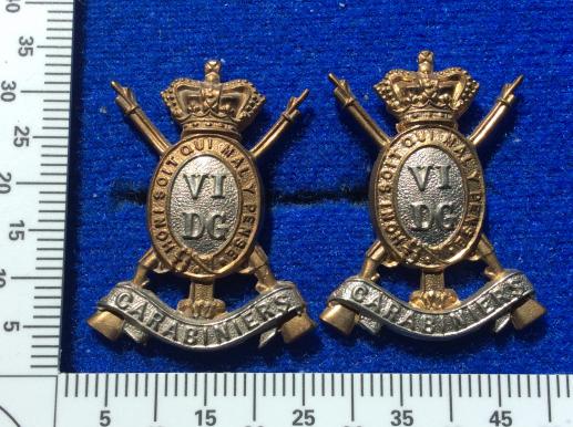 Gradia Militaria -  QVC The 6th Regiment Of Dragoon Guards ( Carabiners) collars