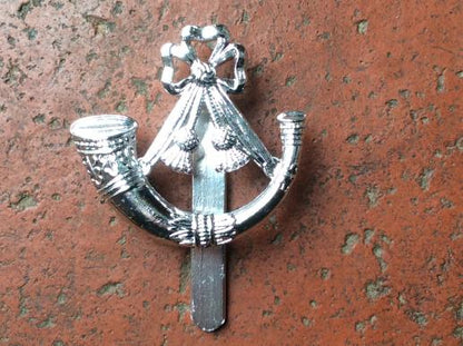 Gradia Militaria -  Anodised Light Infantry Cap Badge By Gaunt