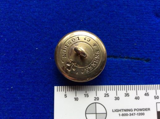 Large Gilt Generals Button By Jennens Circa 1832-1912