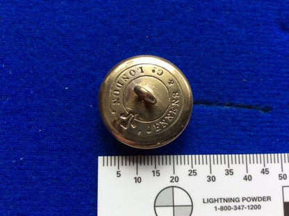 Large Gilt Generals Button By Jennens Circa 1832-1912