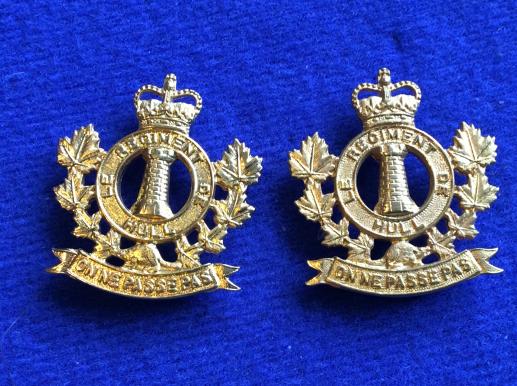 Gradia Militaria -  Le Regiment De Hull ( Royal Canadian Armoured Corps)