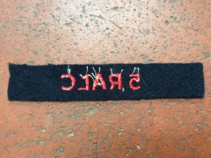 Canadian Artillery 5 RALC Cloth Title