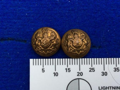Gradia Militaria -  WW1/2 General Service Hat or Cap Buttons, 12mm size