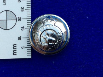 Gradia Militaria -  K/C Gold Coast Police chromed Tunic Button