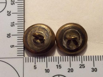 Post 1900 The Suffolk Regiment Hat Buttons,