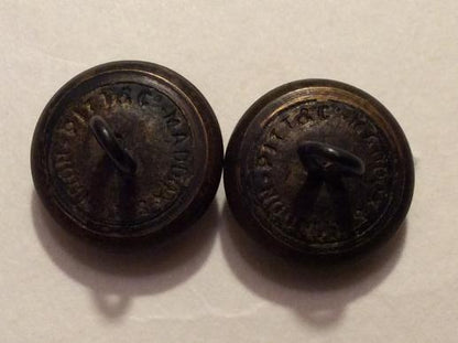 Post 1881 The South Wales Borderers Officers Buttons