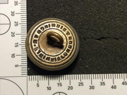 QVC London Scottish Volunteers White Metal Button