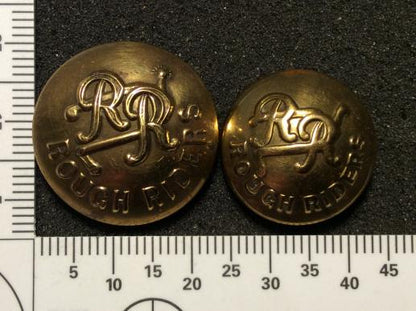 Gradia Militaria -  City of London Regiment ( Rough Riders) Buttons