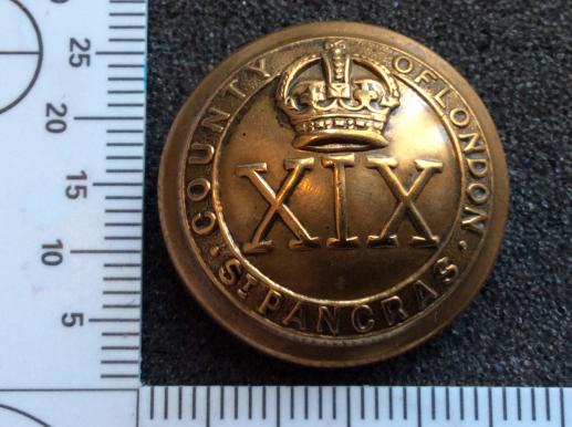Gradia Militaria -  512th ( St Pancras) L.A.A Regiment Royal Artillery Button
