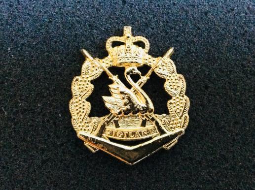 Gradia Militaria -  Royal Western Australian Regiment Anodised Collar badge