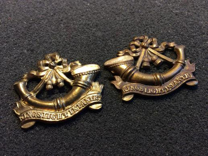 The Kings Shropshire Light Infantry 1881-1882 Collars